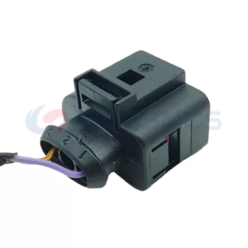 Wire Harness Plug of Automobile Waterproof Connector 3 Pin Female 4D0971993 - image 3